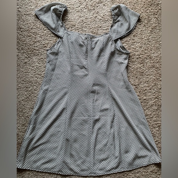 Levi’s Checkered Flutter-Sleeve Dress. Size XL. - Picture 9 of 9